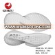 White light eva shoe sole for men' sports shoes